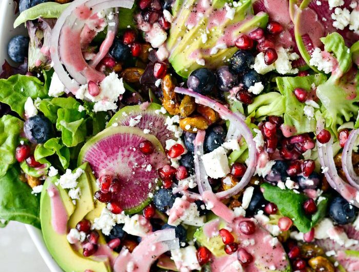 Blueberry Pistachio Spring Salad Recipe
