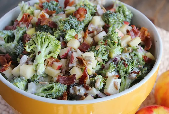 Honeycrisp Apple Broccoli Salad