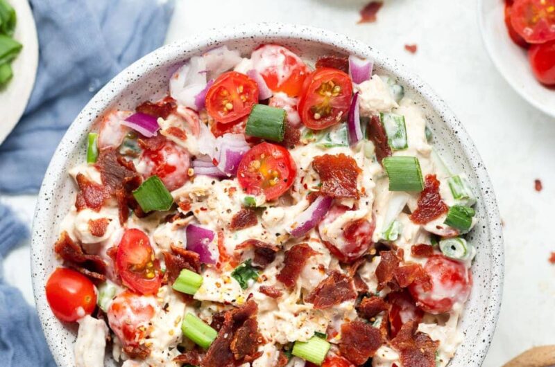 Savory BLT Chicken Salad