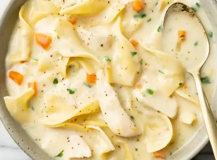 Creamy Chicken Noodle Soup