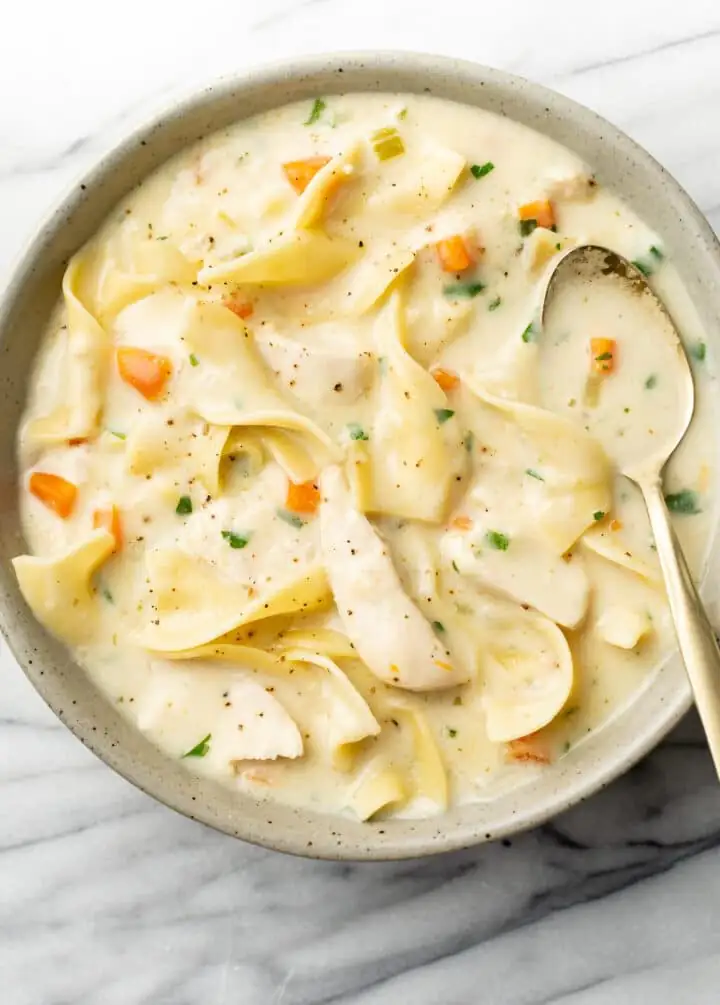 Creamy Chicken Noodle Soup